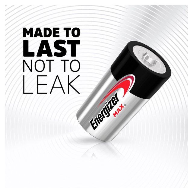 Energizer Max C Batteries Alkaline   4 per pack