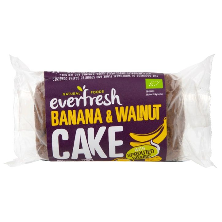 Everfresh Sprouted Banana &amp;amp; Walnut Cake 350g