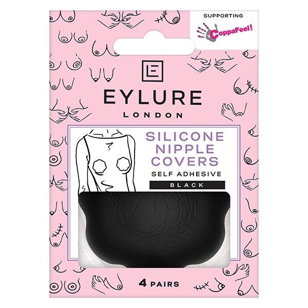 Eylure Silicon Nipple Cover Dark (Petal Shape)