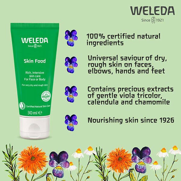 Weleda Skin Food 30ml Natural Skin Oils Boots   