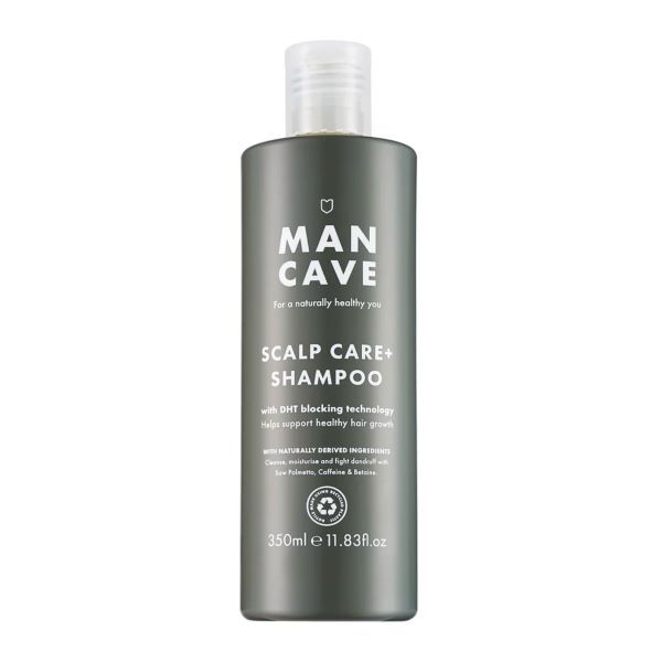 ManCave Scalp Care Shampoo 350ml, imported from the UK