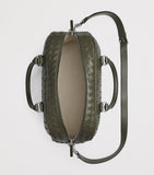 Bottega Veneta Leather Intrecciato Getaway 24 Ore Travel Bag