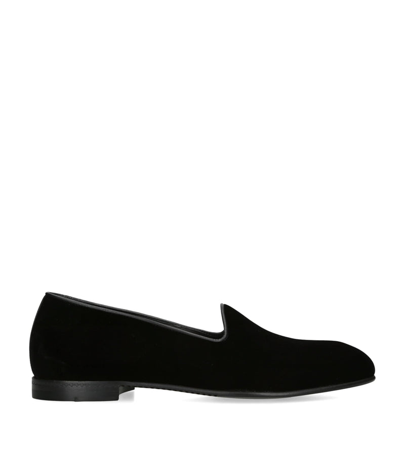 Zegna Velvet Gala Loafers (British brand)