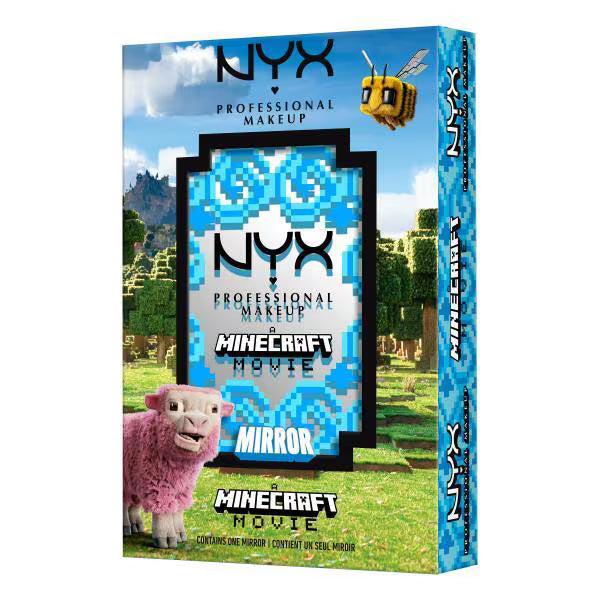 NYX Professional Makeup A Minecraft Movie Compact Mirror, imported from the UK