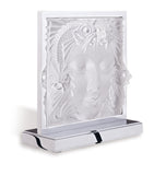 Lalique Crystal Masque de Femme Lamp, UK version