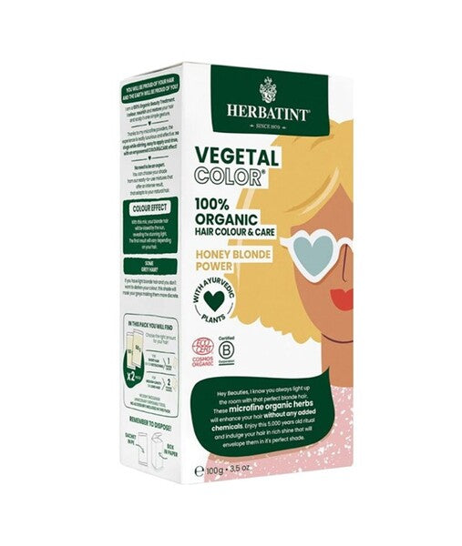 Herbatint honey blonde hair color, UK version