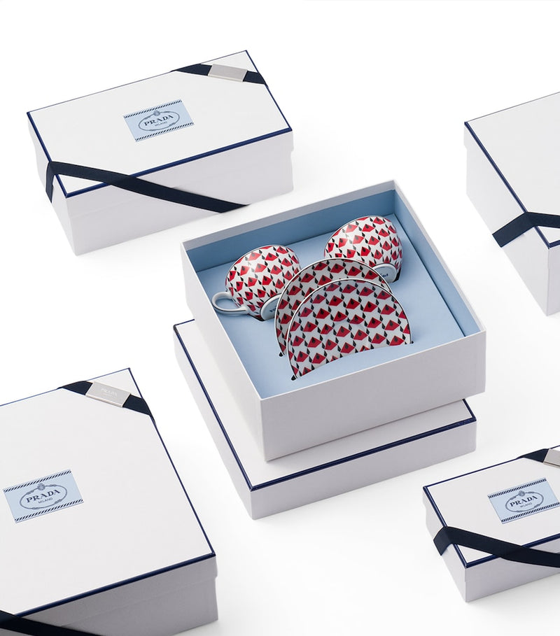 Prada Vienna cappuccino cup and saucer set, imported from the UK