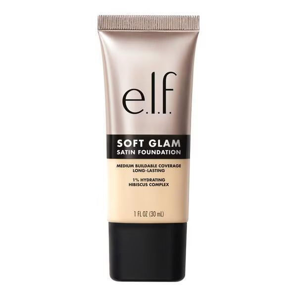 e.l.f. Soft Glam Satin Foundation 12 Fair Warm 30ml - British product