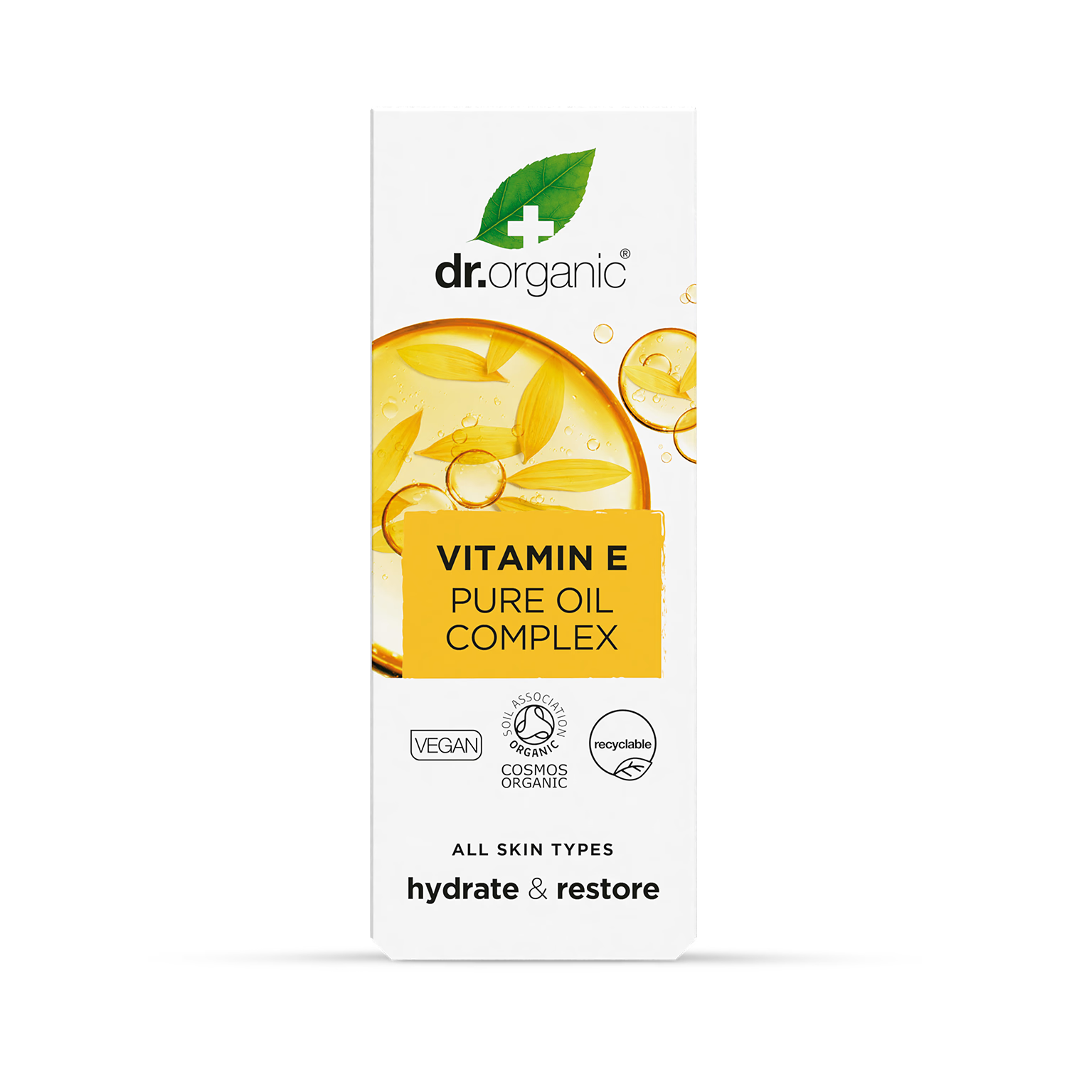 Dr Organic Vitamin E Pure Oil Complex 50ml - British product