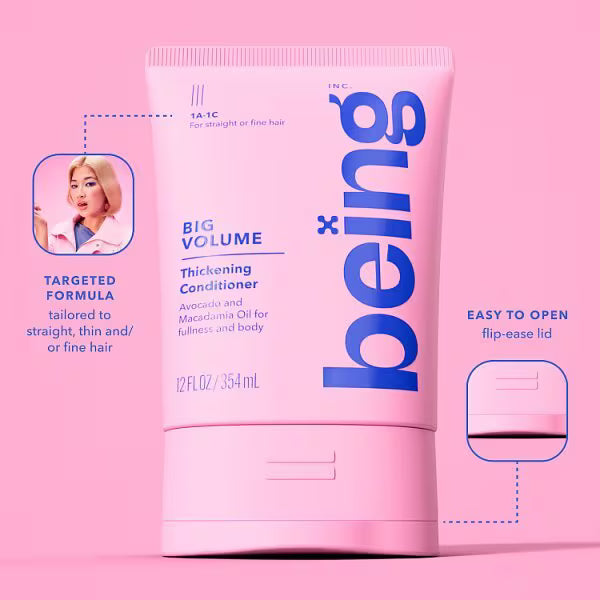 being BIG VOLUME Thickening Conditioner 354mL