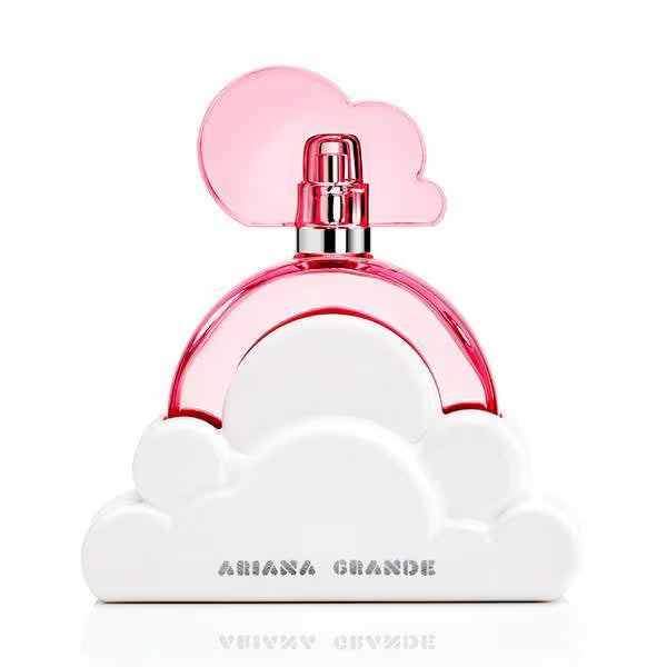 Ariana Grande Cloud Pink perfume bottle - British product