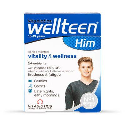 Vitabiotics Wellteen Him Teen Multivitamin 28 Tablets
