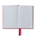 Smythson grained lambskin leather Chelsea diary 2026 planner, 17cm by 11cm (British brand)
