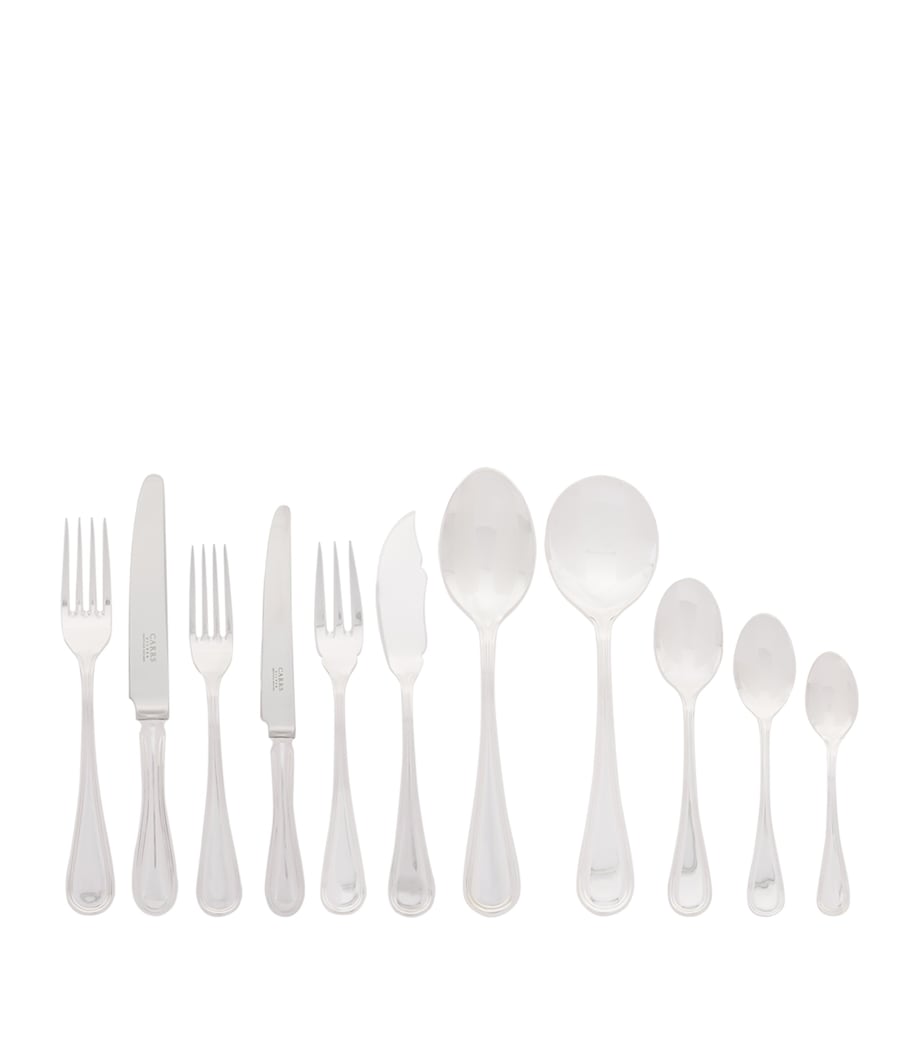 Carrs Silver English Thread silver-plated cutlery set 88-piece - British product
