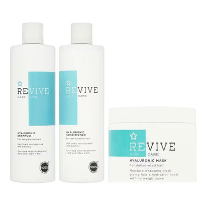 Revive Hyaluronic Hair Care Bundle Shampoo Conditioner Hair Mask