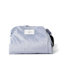 The Flat Lay Co. Misty Blue Velvet Full Size Flat Lay Makeup Bag GOODS Boots   