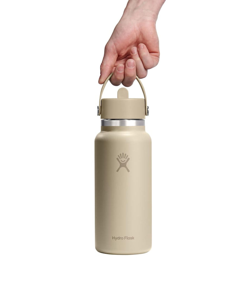 Hydro Flask Wide Mouth Bottle with Flex Straw Cap (946ml)