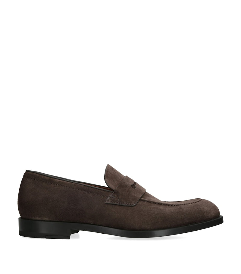Zegna suede L'Asola loafers (British brand)
