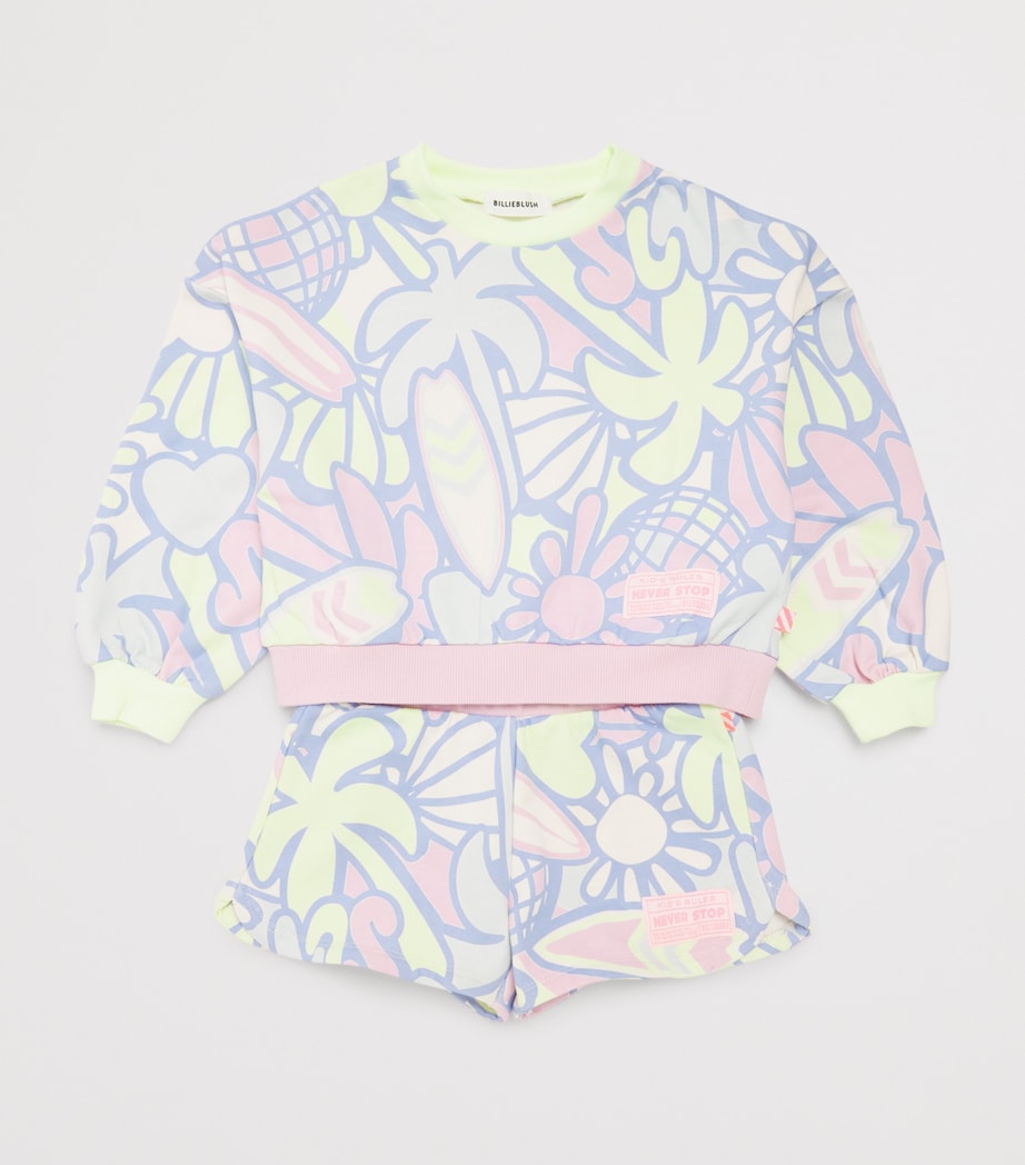 Billieblush cotton floral print children's sweatshirt 2-12 years - British product