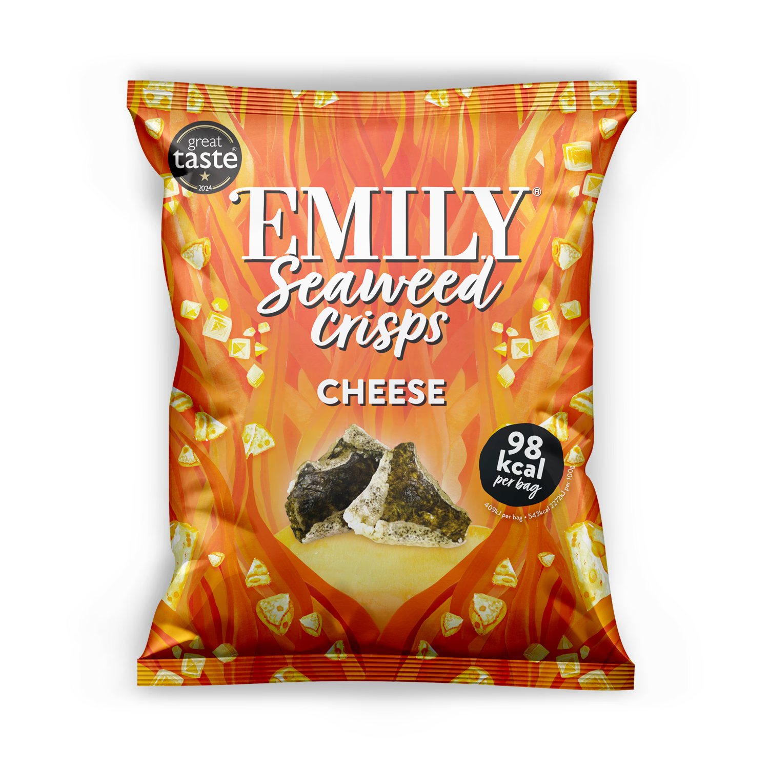 Emily Cheese Seaweed Crisps 18g
