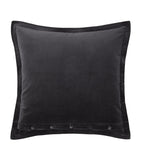 Ralph Lauren Home velvet monogram-embroidered cushion 50cm x 50cm, imported from the UK