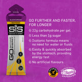 SiS GO Isotonic Energy Gel Blackcurrant 60ml - 998288