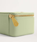 Harrods pebbled leather trinket box, UK version