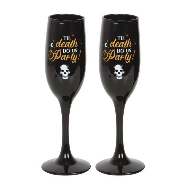 Something Different champagne flute party set pack of 2 (British brand)