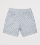 Off-White Kids Logo Bowling Shorts 4-12+ years, imported from the UK