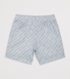 Off-White Kids Logo Bowling Shorts 4-12+ years, imported from the UK