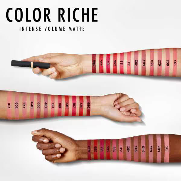 L'Oréal Paris lipstick Plum Dominant, imported from the UK