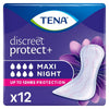 TENA Lady Maxi Night Incontinence Pads 12 pack (British brand)