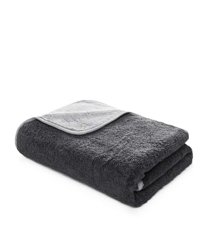 GRACCIOZA Bicolore bath sheet 95cm x 150cm, UK version
