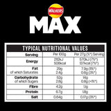 Walkers Max Strong Fiery Prawn Cocktail Multipack Crisps   6 per pack - McGrocer
