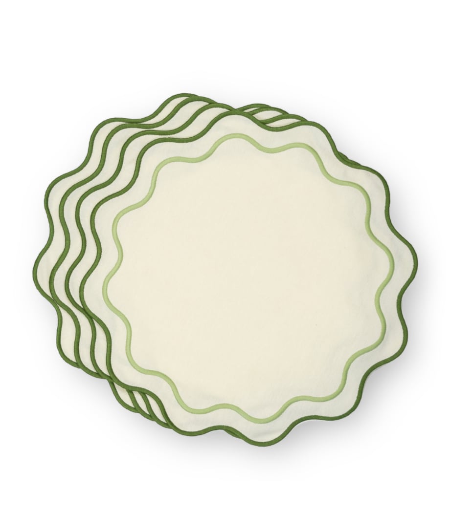 Maison Margaux Apple placemats set of 4 35cm x 46cm, imported from the UK