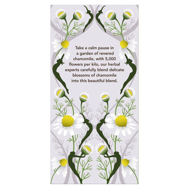 Pukka Organic Three Chamomile Tea 20 Home Compostable Herbal Tea Bags   20 per pack - McGrocer