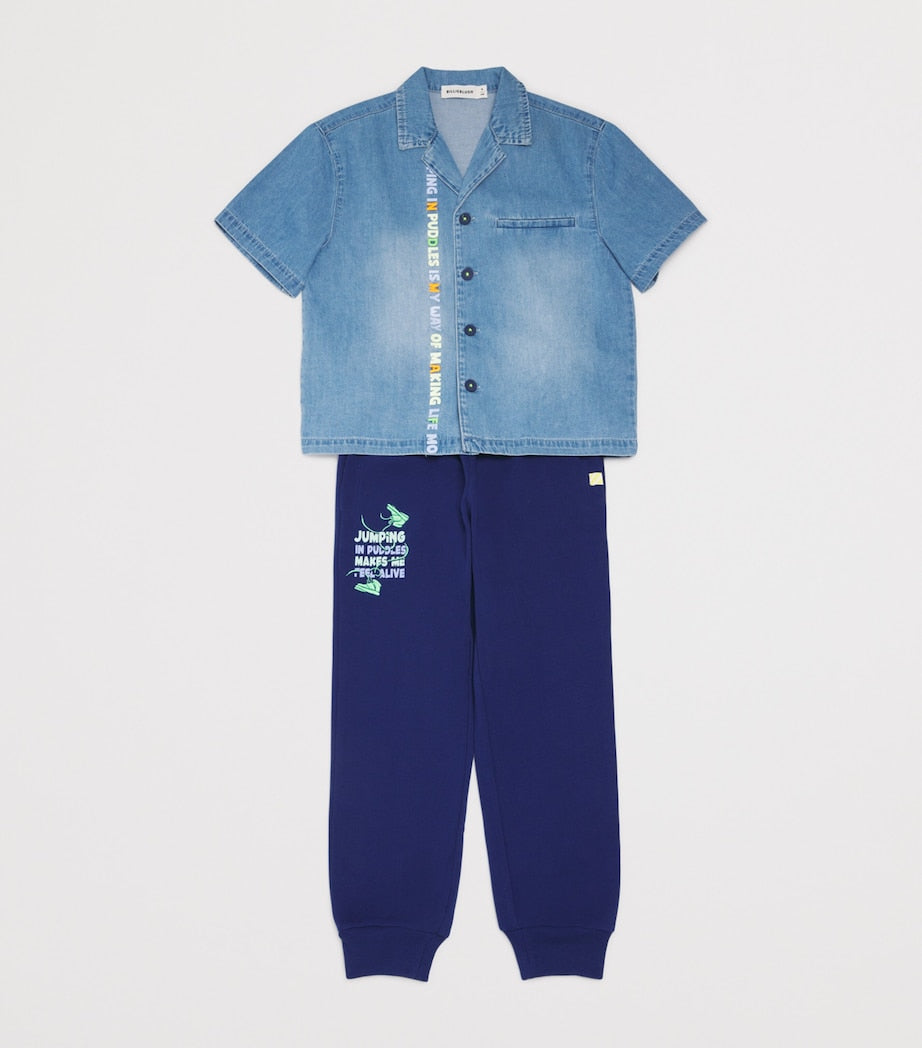 Billieblush cotton embroidered sweatpants 4-10 years - British product