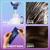 Clairol semi-permanent hair dye medium ash brown - British product