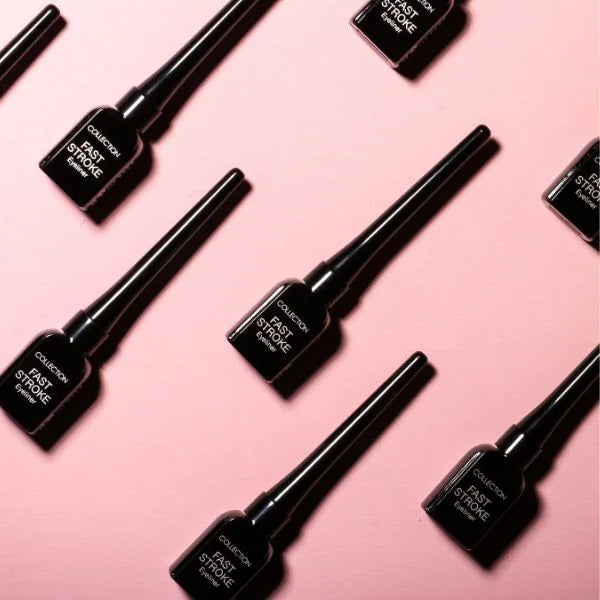 Collection Fast Stroke Eye Liner Black 3.8g tube - British product