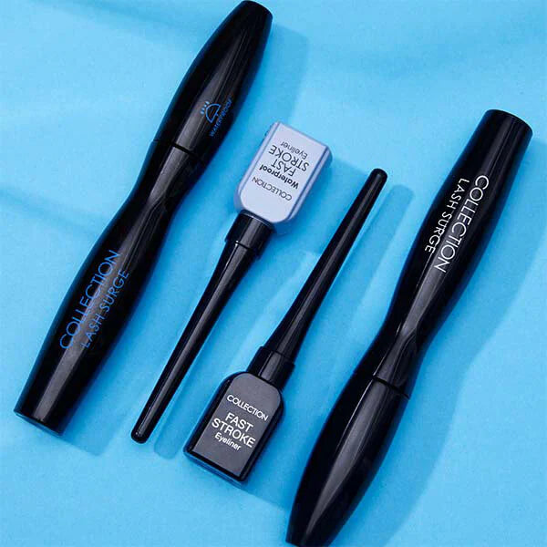 Collection Fast Stroke Eye Liner Black 3.8g tube - British product