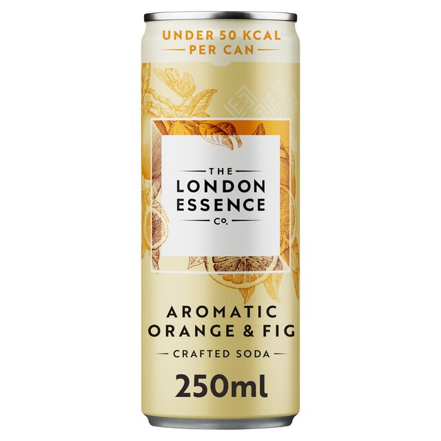 London Essence Co. Orange & Fig Crafted Soda   250ml - McGrocer