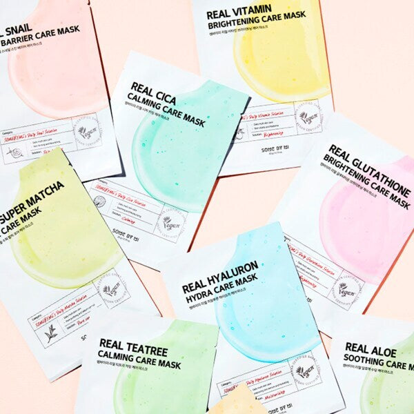 SOME BY MI Real Brightening Glutathione Care Sheet Mask (British brand)