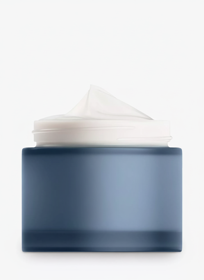 Hydrating night cream with rose lavender scent and plant-based ingredients 50ml, UK version