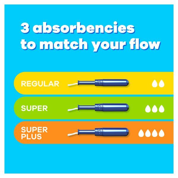 Tampax Pearl Super Applicator Tampon Single 18PK GOODS Superdrug   