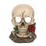 Something Different Skull Rose Tea Light Holder 7.5cm (British brand)