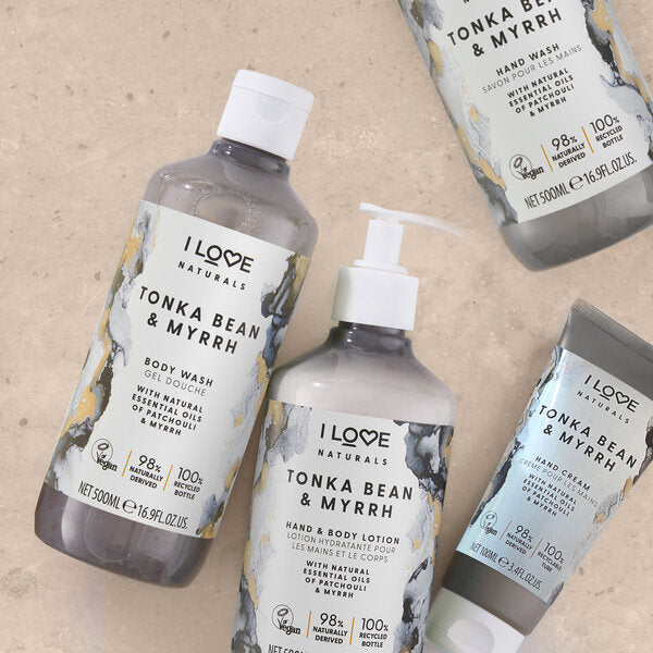 I Love Naturals hand wash Myrrh 500ml, imported from the UK