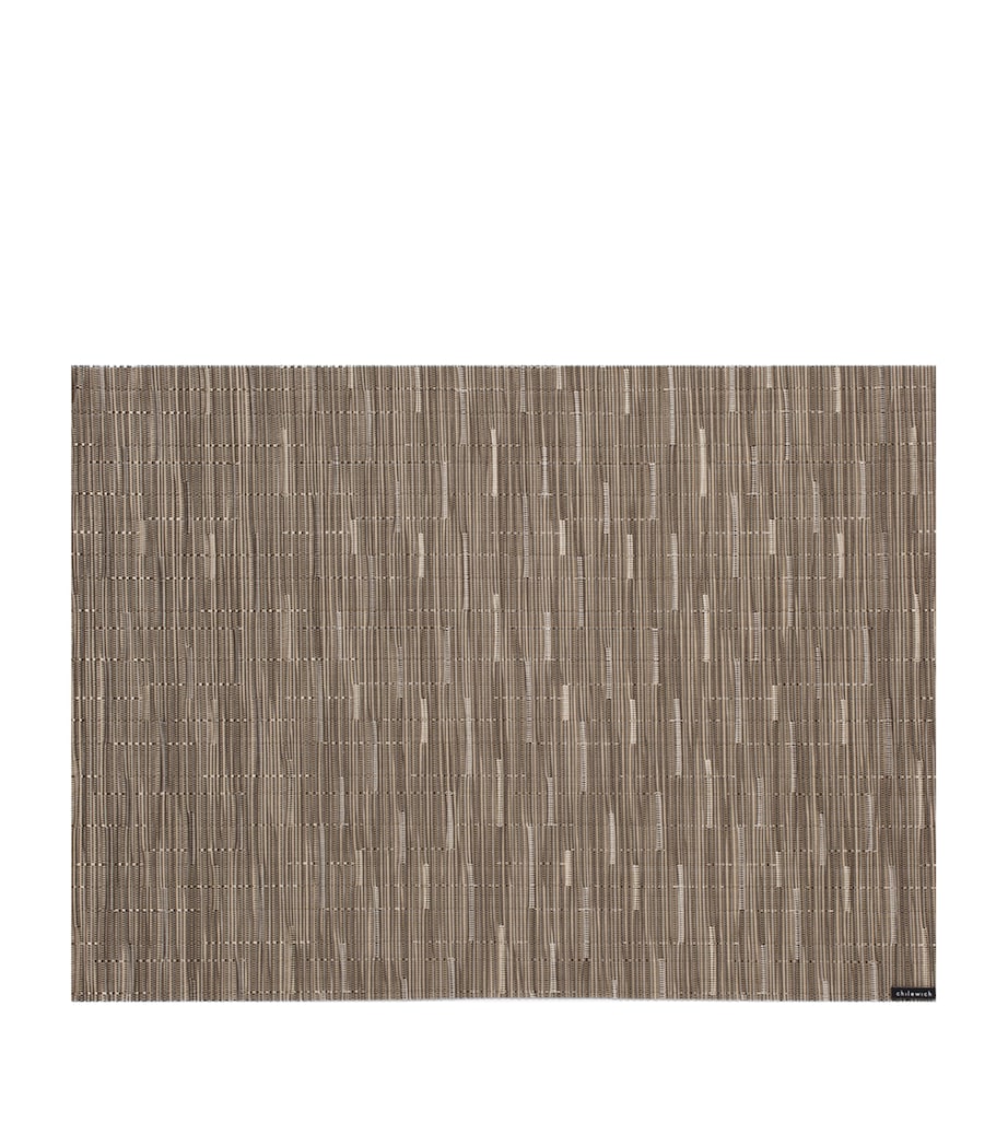 Chilewich bamboo rectangular placemat 36cm x 48cm - British product