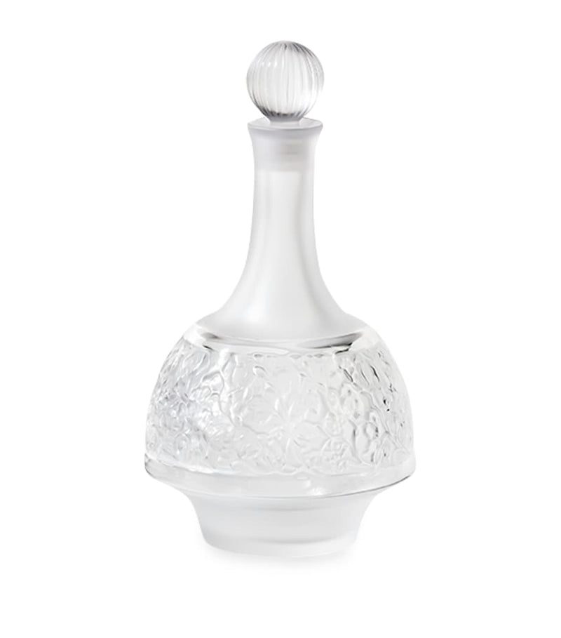 Lalique Crystal Versailles Cruet 15cm, UK version