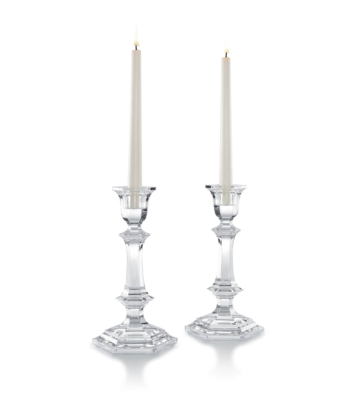 Baccarat Harcourt candlesticks set of 2 - British product