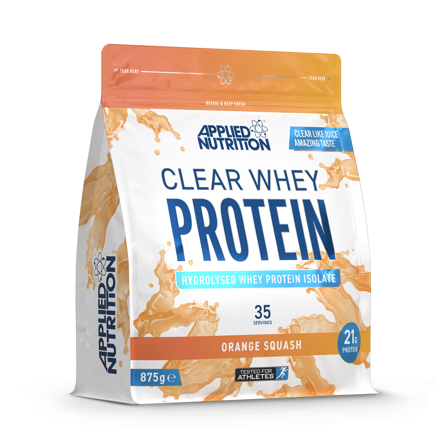 Applied Nutrition Clear Whey Protein Orange Squash 875g